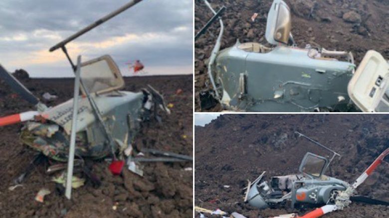 Helikopteri me gjashtë turistë rrëzohet në një fushë lave në Hawaii
