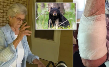 90-vjeçarja amerikane luftoi ariun me një karrige
