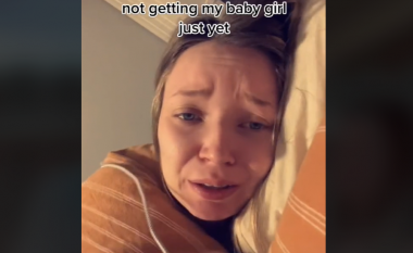 Reagimi i gruas shtatzëne kur e kuptoi se do të bëhej përsëri me një djalë