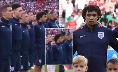 Alexander-Arnold kritikohet ashpër pasi refuzoi ta këndojë himnin kombëtar para ndeshjes së Anglisë me Hungarinë