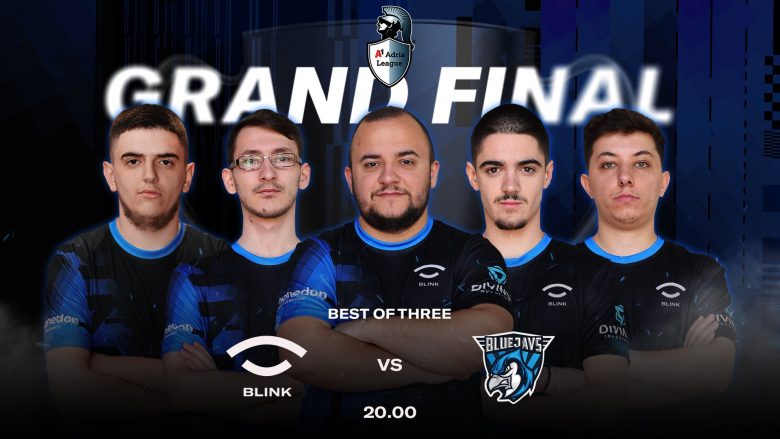 BLINK do të takohet me ekipin BlueJays në finale të turneut A1 Adria League CS:GO