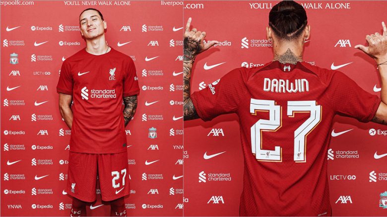 Liverpooli zyrtarizon transferimin e Darwin Nunez