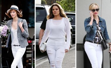 Xhinset e bardha: Një trend veror që u përshtatet të gjithave, elegante dhe rastësore në të njëjtën kohë