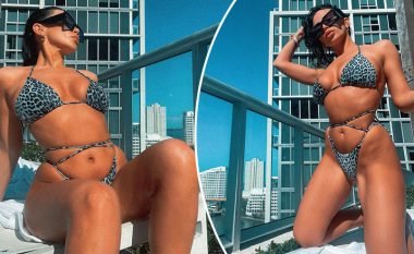 Flaka Krelani tregon linjat e trupit nga pushimet verore në Miami