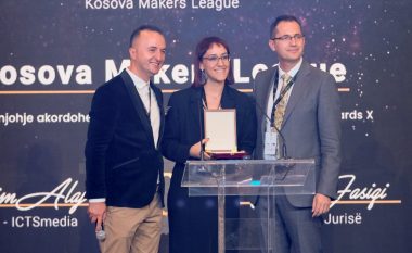 KOSOVA MAKERS LEAGUE shpërblehet me çmim nderi edicionin e 10-të të Albanian ICT Awards