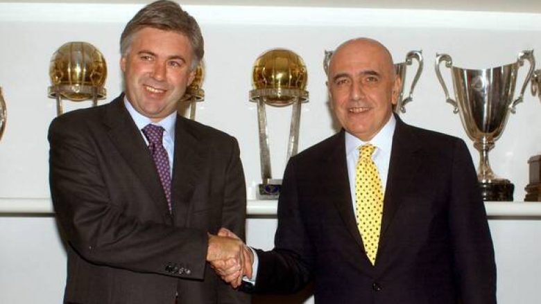 Galliani zbulon prapaskenat se si e “rrëmbeu” Ancelottin nga Parma