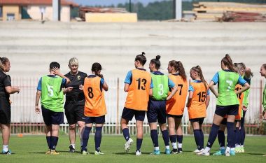 Ekipi i Kosovës në konkurrencën e femrave nis përgatitjet për dy miqësoret ndaj Maqedonisë së Veriut