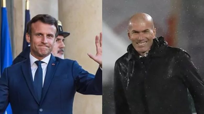 Macron: Dua që Zidane të jetë trajner i PSG-së dhe të promovojë Francën