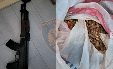 Arrestohet 17-vjeçari në Mamurras, iu gjetën armë dhe municione në banesë