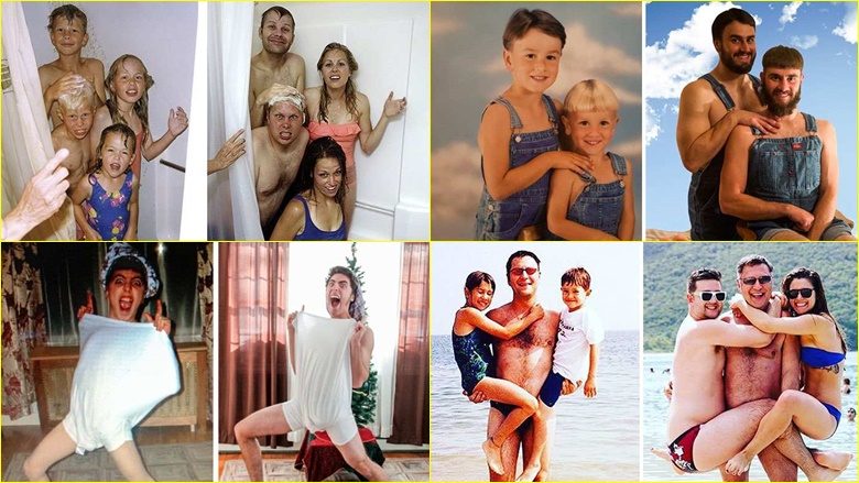 Njerëzit ribënë fotografitë duke kujtuar ato të fëmijërisë së tyre – këtu janë 20 nga më qesharakët