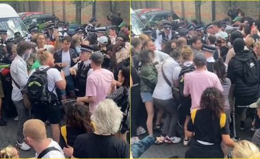 Policia u detyrua të lironte ‘emigrantin e paligjshëm’ pas përplasjes me protestuesit në Londër