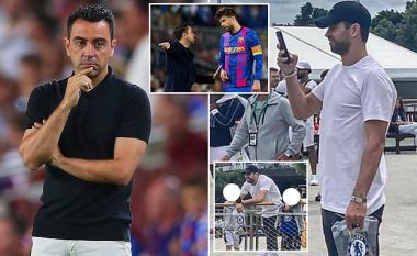 Pique fotografohet me fëmijët e tij brenda hapësirave të Chelseat - por Barcelona e ka të vështirë ta largojë spanjollin
