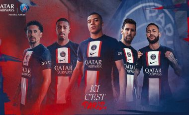 Paris Saint-Germain prezanton fanellat e para për sezonin 2022/23
