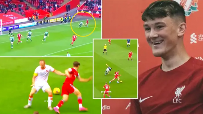 Mund të keni pyetur se përse Liverpooli e transferoi Calvin Ramsayn – por videoja sensacionale e dëshmon se çfarë mund të bëjë 18-vjeçari