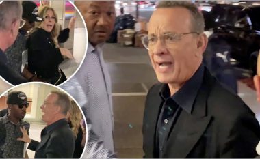 Tom Hanks humbi durimin pasi një fans për pak sa nuk e rrëzoi gruan e tij