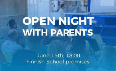 Shkolla Finlandeze organizon Open Night me prindërit