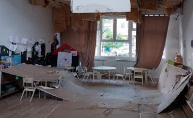 Pas rënies së tavanit në një kopsht të Shkupit, konstatohet se kishte mangësi në ndërtim