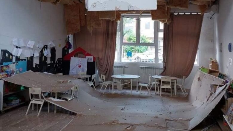 Pas rënies së tavanit në një kopsht të Shkupit, konstatohet se kishte mangësi në ndërtim