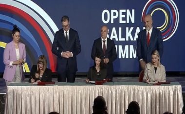 ​Katër marrëveshjet e nënshkruara sot në “Ballkanin e Hapur”