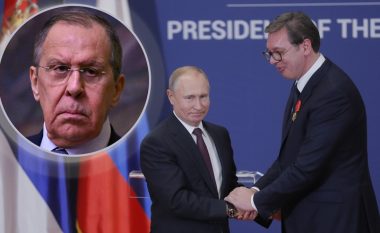 Pavarësisht sanksioneve, Sergei Lavrov ishte ftuar personalisht nga Aleksandar Vuciqi që ta vizitoj Serbinë
