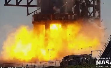 Raketa Super Heavy e Space X, shpërthen akoma pa filluar mirë testimi i saj