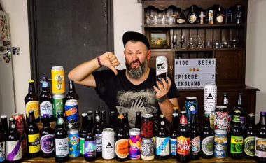 Njihuni me kamarierin polak i cili ka vetëm një mision – konsumimin e birrave në çdo vend të botës – deri më tani i ka provuar 2.000 nga 40 shtete