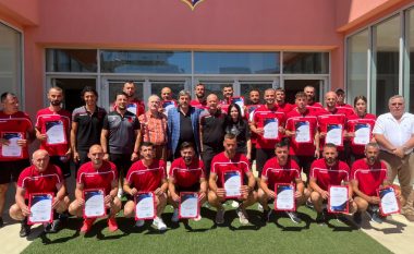 Mavraj, Lenjani e Basha synojnë të bëhen trajnerë në të ardhmen, marrin licencat në FSHF