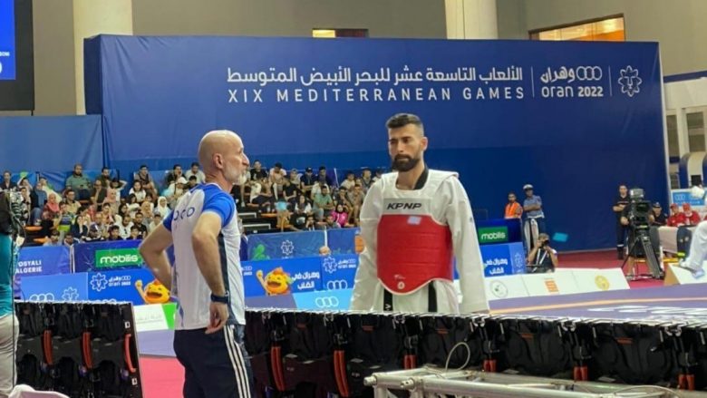 Taekwondisti Arbër Bajra përfundon garimin në Lojërat Mesdhetare Oran 2022