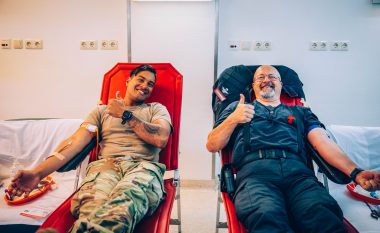 Ushtarët e KFOR-it dhurojnë gjak në mbështetje të popullit të Kosovës