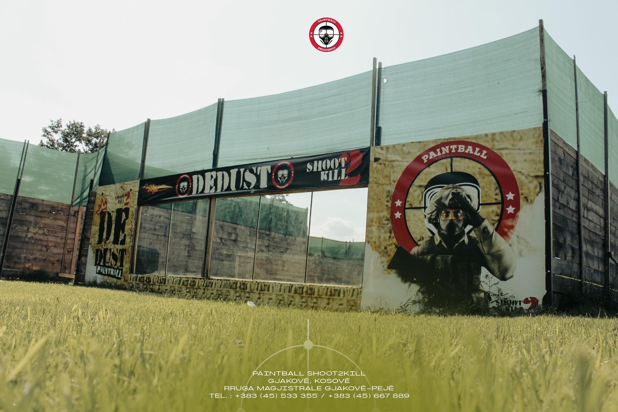 For the first time in Kosovo experience De_dust2 in real life in