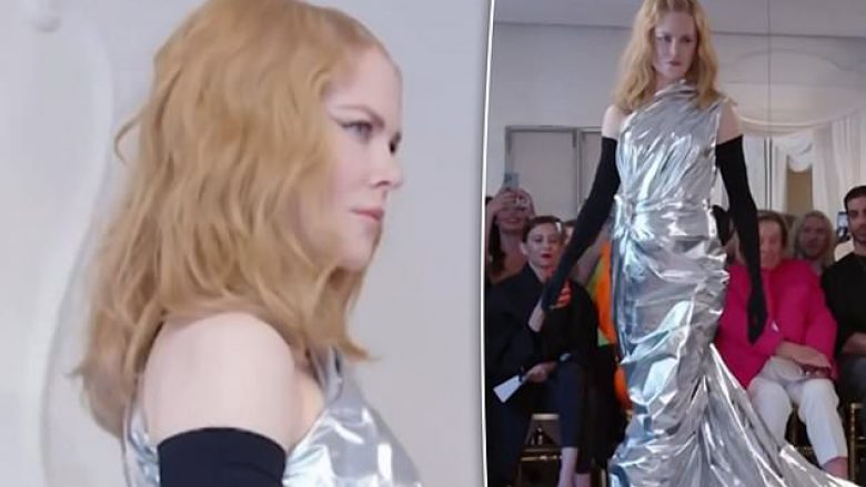 Nicole Kidman përqeshet për ecjen ‘e çuditshme’ në pistën e Balenciagas: Ajo lëviz si një statujë që sapo erdhi në jetë