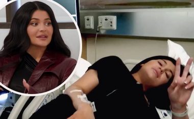 Kylie Jenner ndan pamje brenda dhomës së lindjes përpara se të mirëpriste fëmijën e saj të dytë në ‘trailer’-in e sezonit të dytë të “The Kardashians”