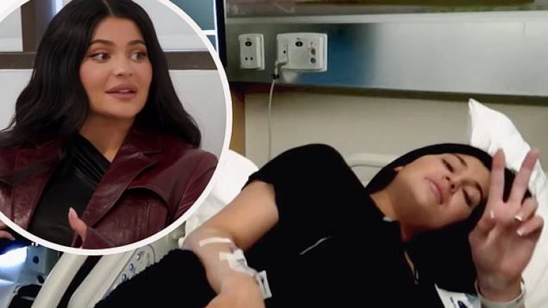 Kylie Jenner ndan pamje brenda dhomës së lindjes përpara se të mirëpriste fëmijën e saj të dytë në ‘trailer’-in e sezonit të dytë të “The Kardashians”