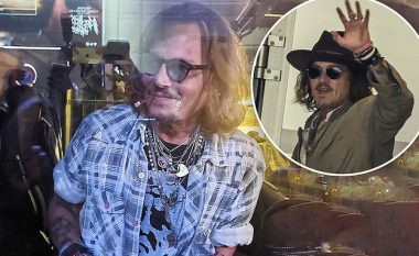 Johnny Depp emocionon fansat teksa shfaqet me pamje të re nga koncerti i fundit në Zvicër