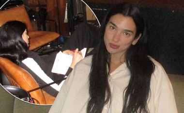 Dua Lipa bën paralajmërimin e këngës së re, publikon fotografi nga një studio muzikore