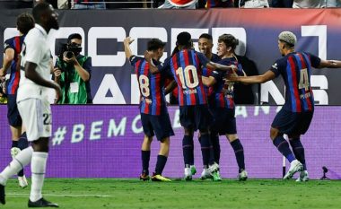 Barcelona triumfon në El Clasicon para-sezonale ndaj Real Madridit, Raphinha shënoi gol të çmendur