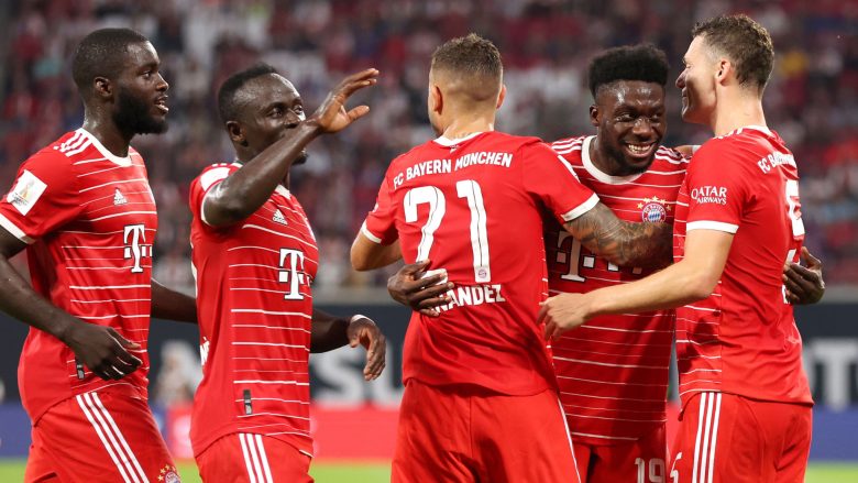 Bayern Munichu mposht RB Leipzigun në trilerin e tetë golave dhe fiton Superkupën e Gjermanisë