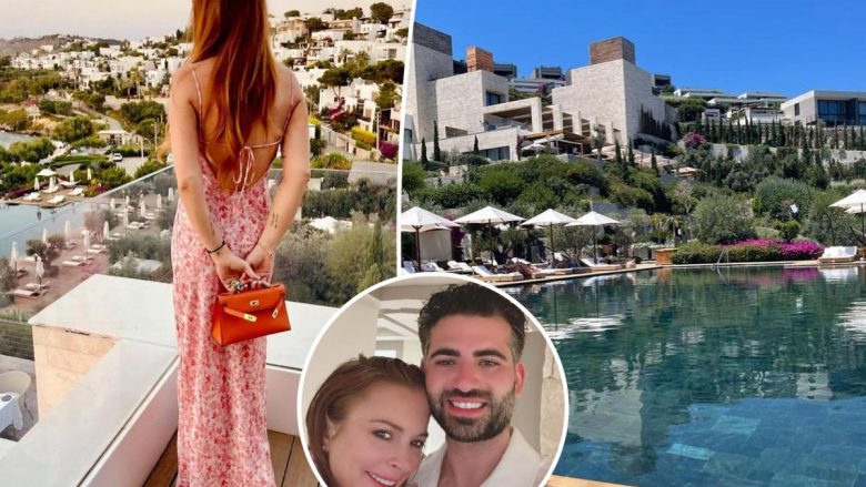 Lindsay Lohan nis pushimet luksoze në Turqi pas martesës me Bader Shammas