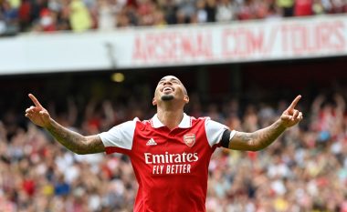 Gabriel Jesus i papërmbajtshëm te Arsenali, shënoi het-trik ndaj Sevillas