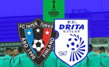 Drita synon rezultat pozitiv në udhëtim te Inter Turku, formacionet zyrtare