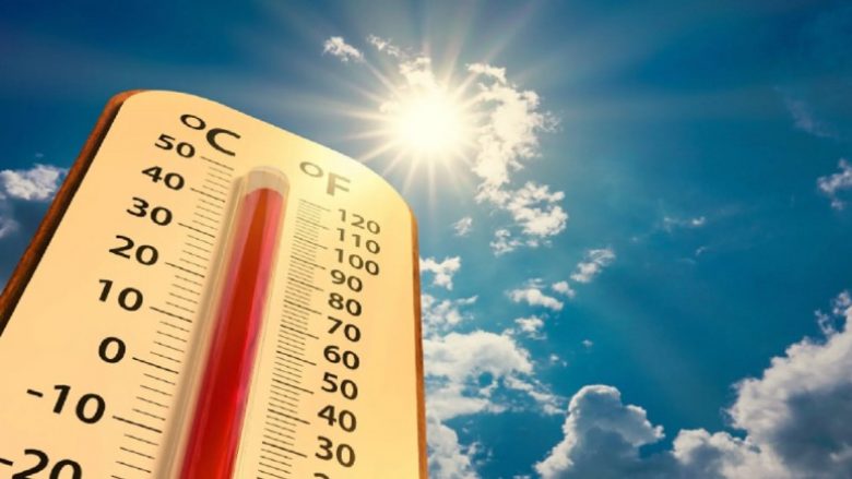 Në Shqipëri temperaturat shkojnë deri në 40 gradë