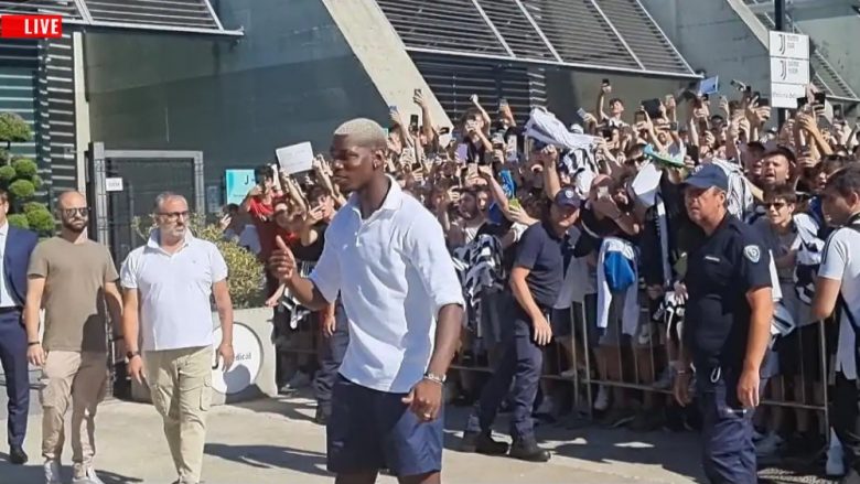 Pogba arrin në J Medical për testet mjekësore te Juventusi