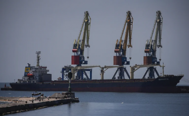 Ukraina i kërkon Turqisë të ndalojë një anije me flamur rus që po transporton grurin ukrainas