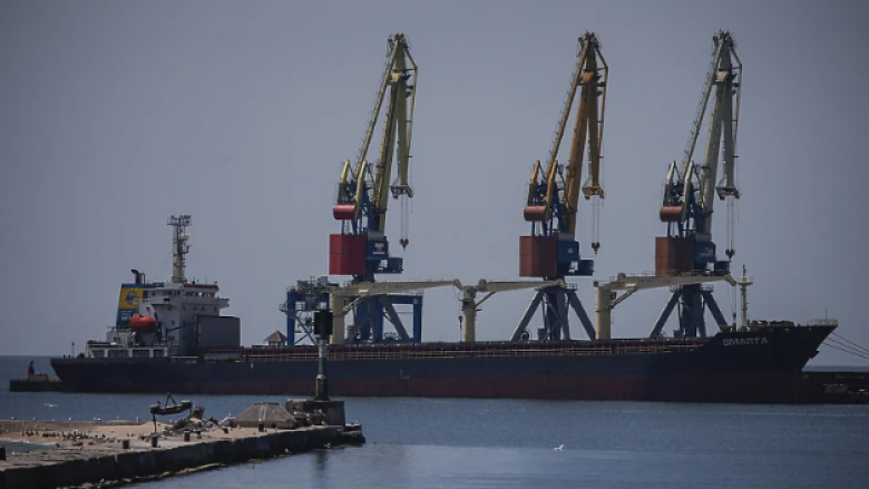 Ukraina i kërkon Turqisë të ndalojë një anije me flamur rus që po transporton grurin ukrainas