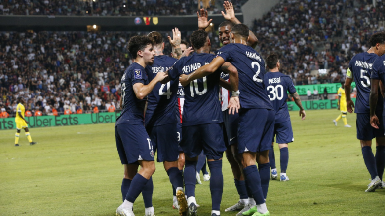 PSG e pandalshme ndaj Nantes në Superkupën e Francës, fiton trofeun e parë sezonal