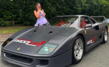 Babai në Angli e befasoi vajzën e tij me një Ferrari F40 në vlerë 1.8 milion euro për maturën e saj në shkollë – por ajo e refuzoi