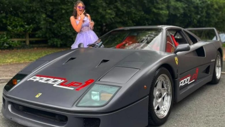 Babai në Angli e befasoi vajzën e tij me një Ferrari F40 në vlerë 1.8 milion euro për maturën e saj në shkollë – por ajo e refuzoi