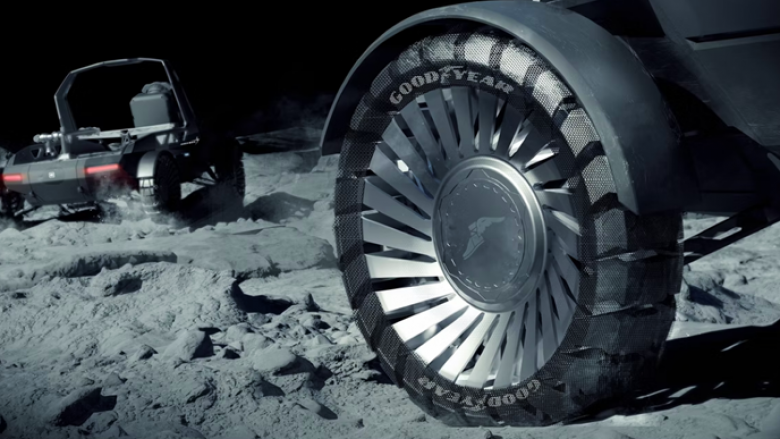 Goodyear zhvillon goma për vozitje në hënë
