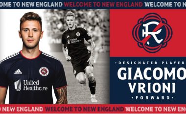 Zyrtare: Sulmuesi shqiptar Giacomo Vrioni kalon nga Juventusi te New England Revolution në MLS
