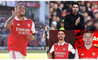 Arsenali kryeson tregun e transferimeve: 300 milionë euro shpenzime në dy sezonet e fundit për revolucionin e Mikeal Artetas